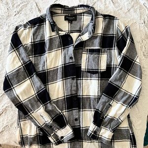 PacSun Mens Plaid Flannel - XL
